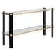 preview thumbnail 4 of 5, Uttermost Cunene Contemporary Console Table