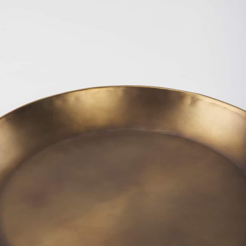 Eagan Gold Aluminium Tray (Large)