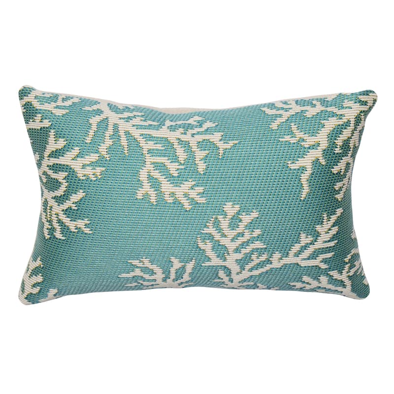 Liora Manne Marina Coral Edge Indoor/Outdoor Pillow