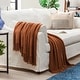 preview thumbnail 1 of 59, Chanasya Textured Knit Acrylic Throw Blanket With Tassels