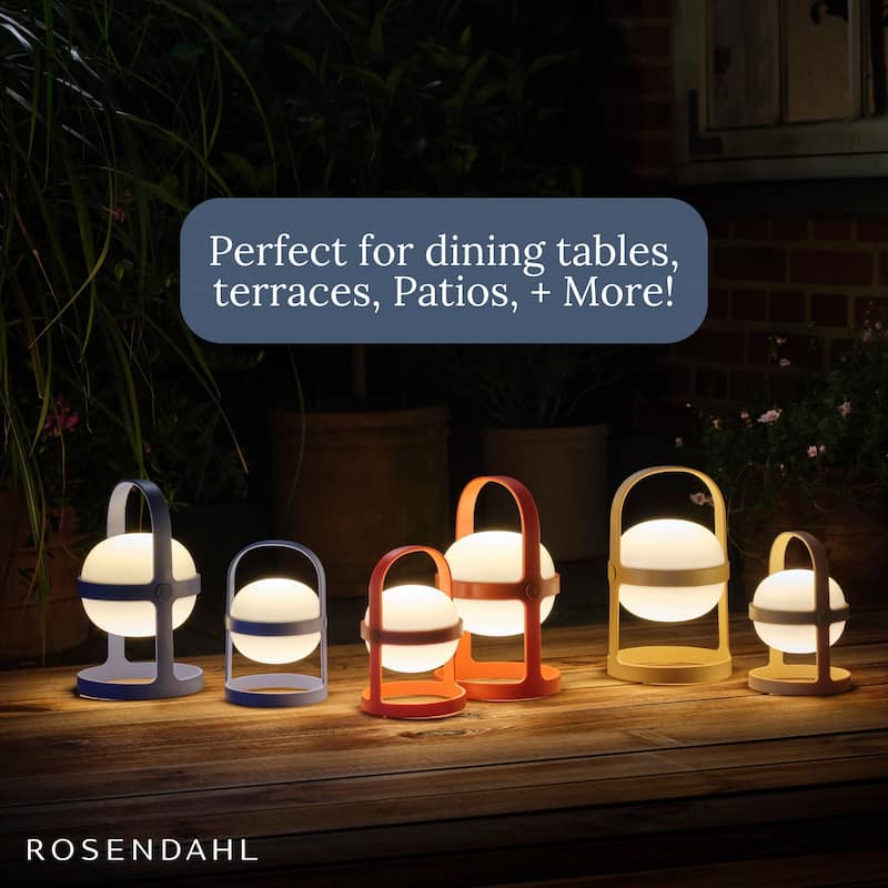 Rosendahl Soft Spot Solar Circular Lantern - 9.8"