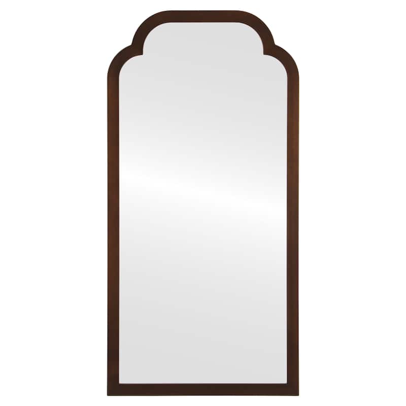 Tyler Framed Full Length Mirror - Clover Cathedral - 23.4x47.4 - Bronze/Gold