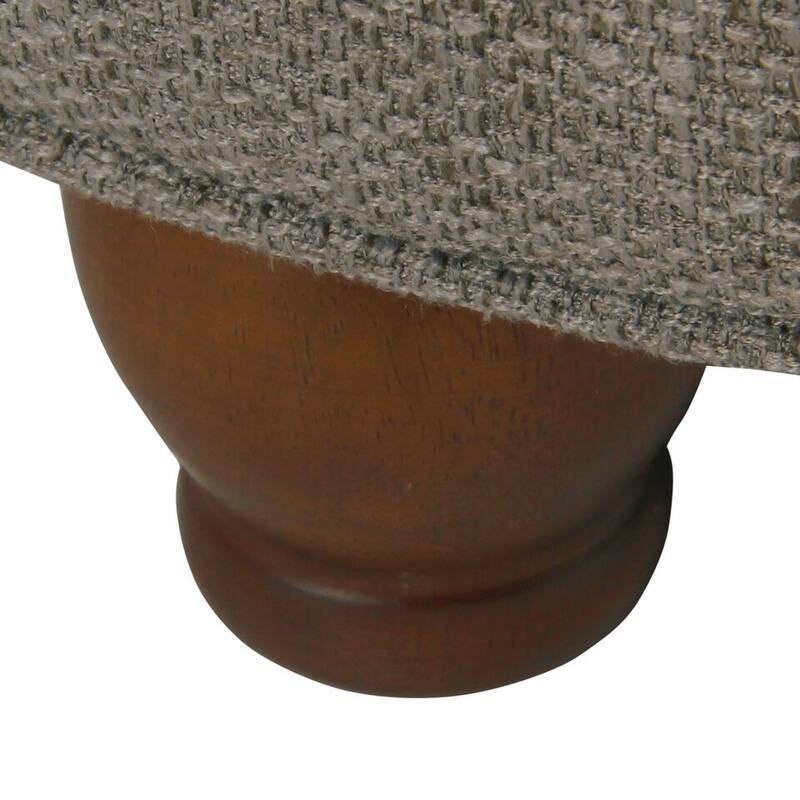 Copper Grove Lamentin Tufted Round Storage Ottoman