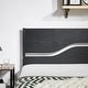 preview thumbnail 23 of 23, VECELO Twin Size Kids Bed Industrial Platform Bed Frame with Wood Headboard,Twin Size Bed Set of 2