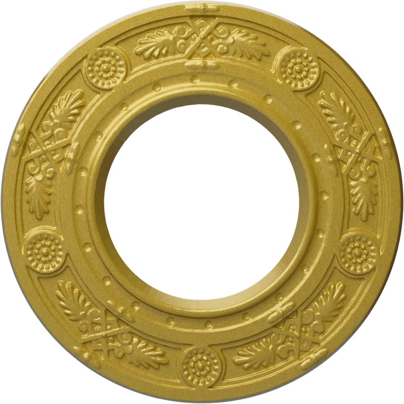 8"OD x 3 7/8"ID x 1/2"P Daniela Ceiling Medallion