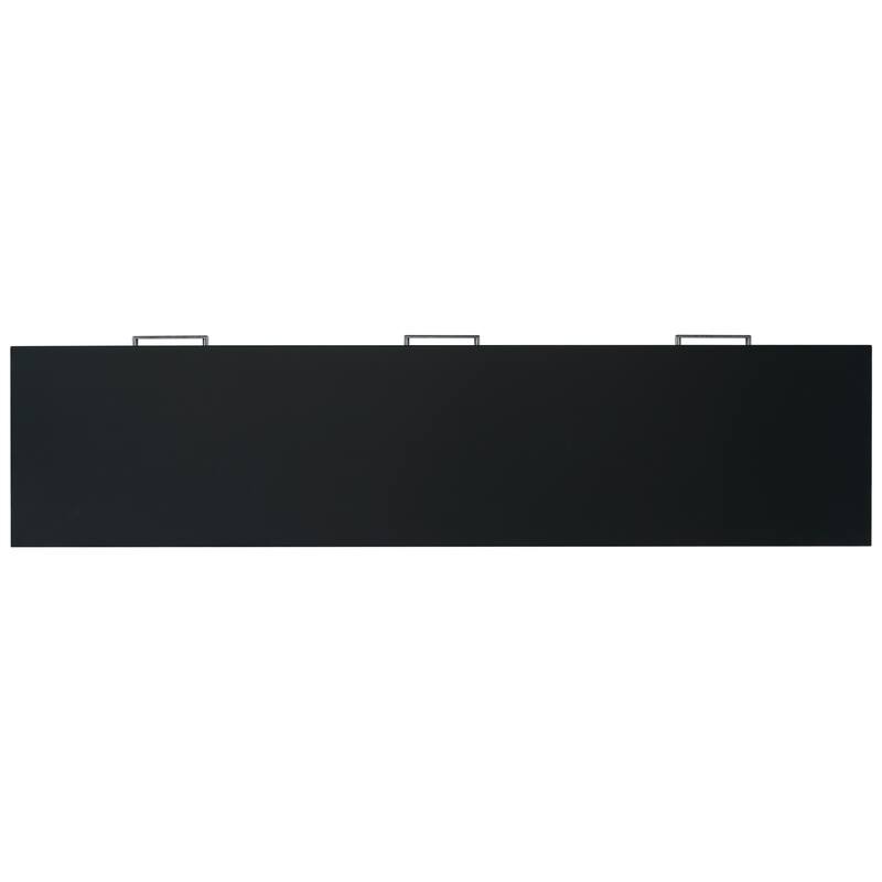 Contemporary 3-Drawer Console Table with 1 Shelf
