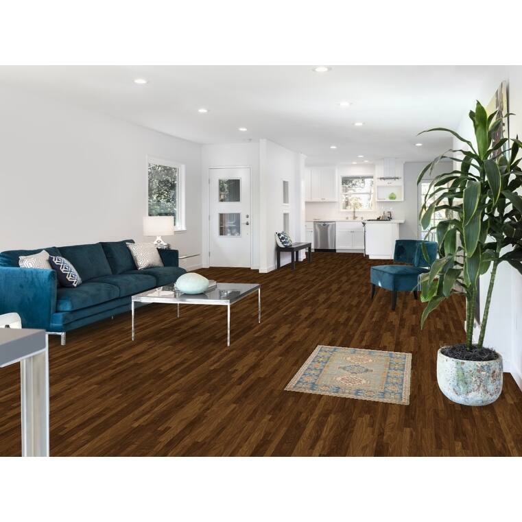 Green Kazak Foyer Rug Handmade Wool Carpet - 2'1" x 3'0"