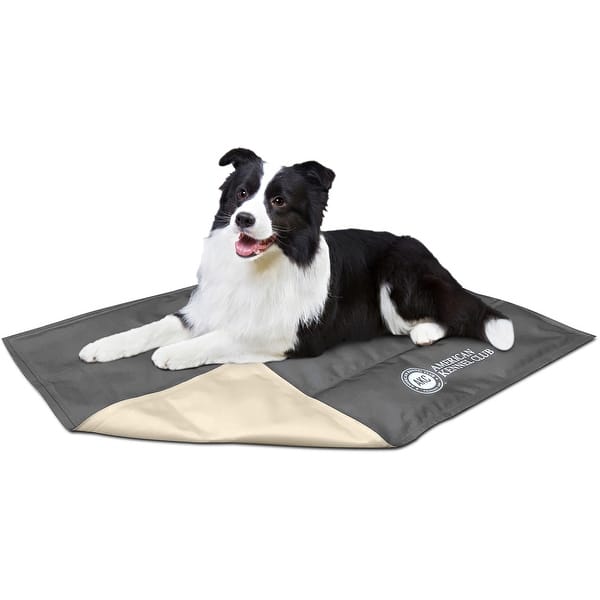 Aspca Solid Reversible Cooling Mat 26 X20 Gray Overstock 20031593