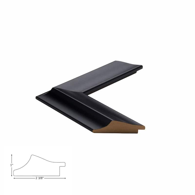 Frame My Mirror Black Framed Wall Mirror, Woodford Design