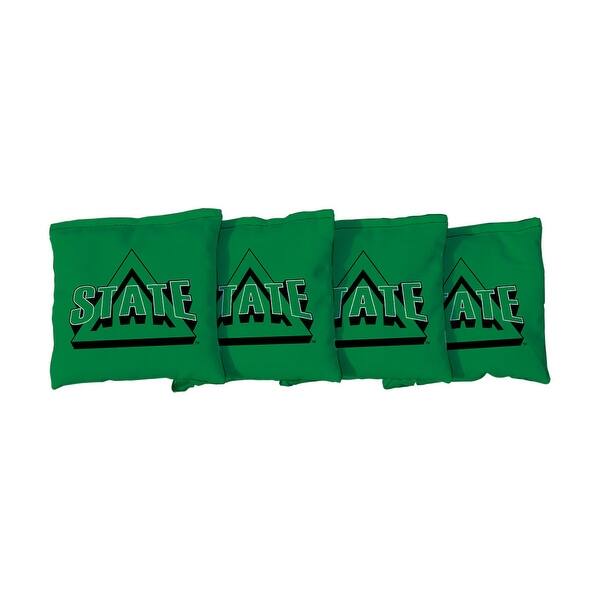 slide 2 of 3, Delta State DSU Statesmen Green Cornhole Bags All-Weather Resin Filled