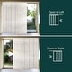 preview thumbnail 11 of 17, CHICOLOGY Adjustable Sliding Panels, Light Filtering - 46"- 86" W X 92" H