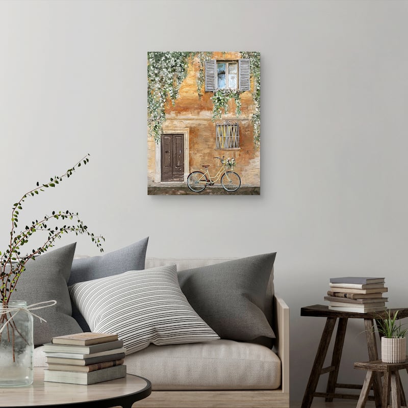 Belle Maison by Studio Arts Canvas Art Print