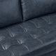 preview thumbnail 33 of 33, Poly & Bark Napa 82" Leather Pull-Out Convertible Sleeper Sofa - Full Grain Genuine Italian Leather