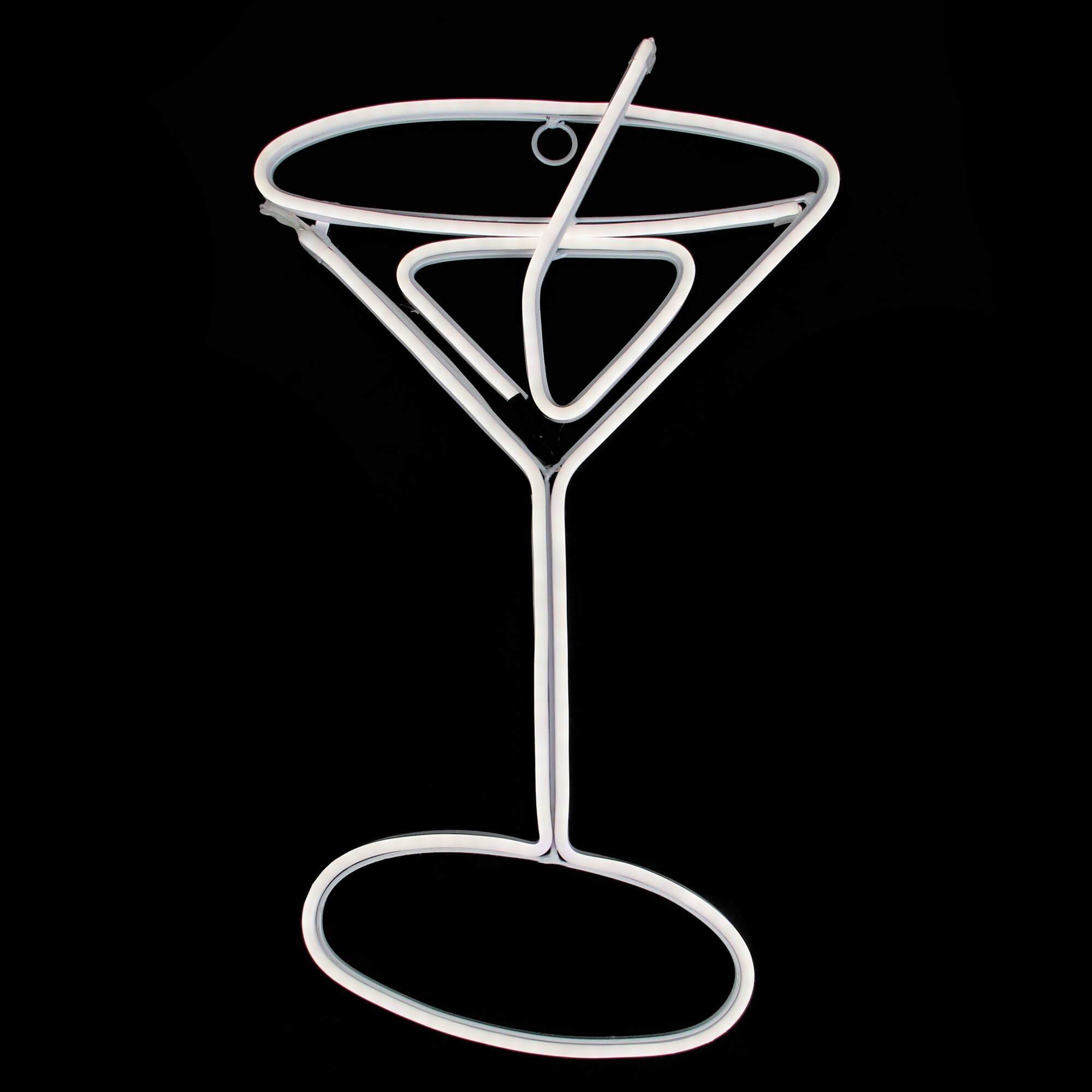led martini glasses