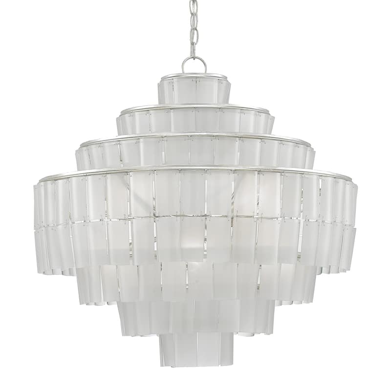 Currey & Company Sommelier Blanc Chandelier - 26"h x 27"dia