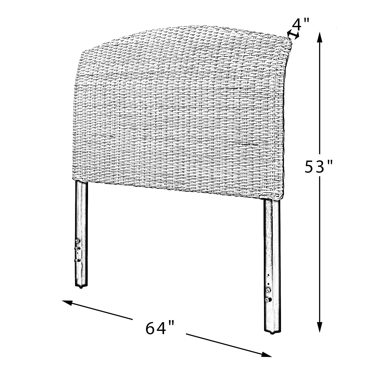 Kubu rattan headboard new arrivals