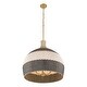 preview thumbnail 6 of 8, Crystorama Lighting Group ZAN-9006 Zanzibar 6 Light 26" Wide Pendant