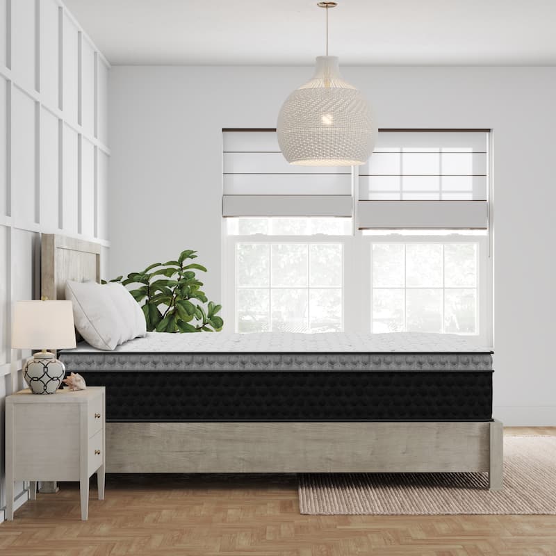 Veracool Lux, 14-Inch, Cool Hybrid Mattress with Copper Infused Memory Foam, CertiPUR US and Greenguard Gold Certified