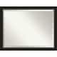 preview thumbnail 25 of 32, Trio Oil Rubbed Bronze Bathroom Vanity Wall Mirror 45x35-inch