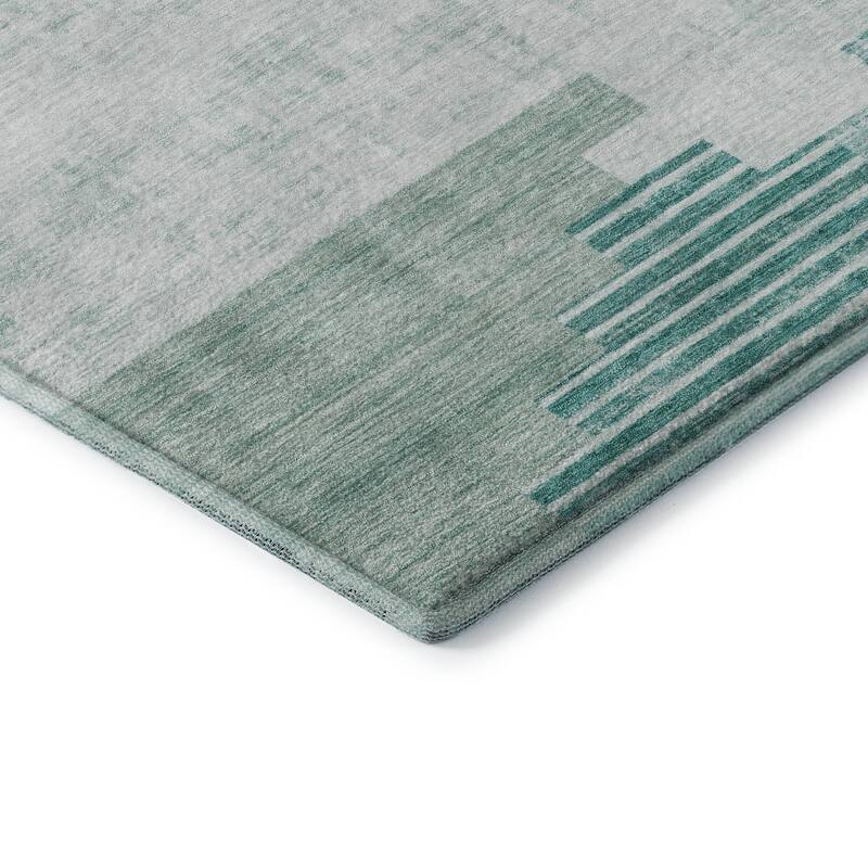 Premium Washable Super Soft Geo Global Mayfield Rug