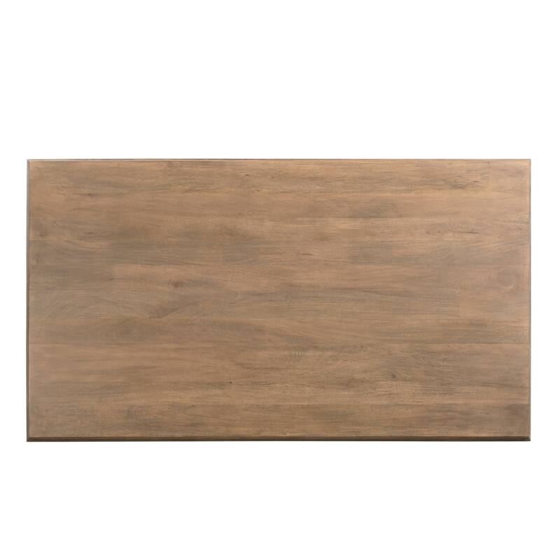 Willow Solid Wood Double Pedestal Dining Table