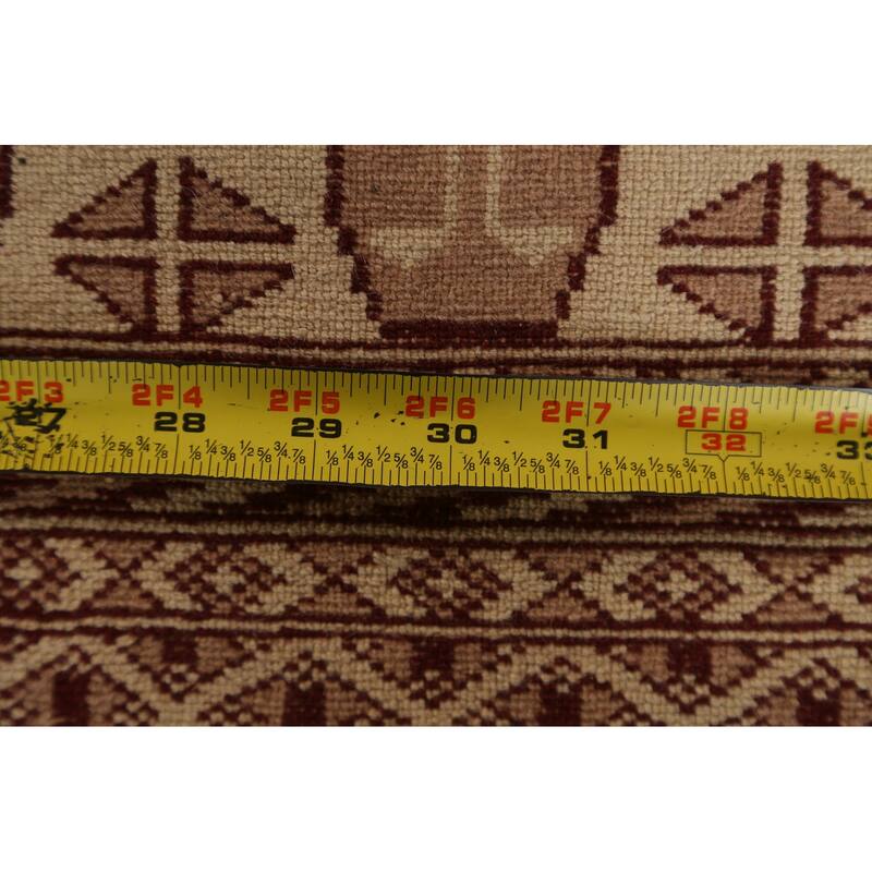 Hand Knotted Oriental 100% Wool Carpet Traditional Animal Pictorial Beige & Ivories Bokhara Area Rug - 6' 3'' X 4' 2''