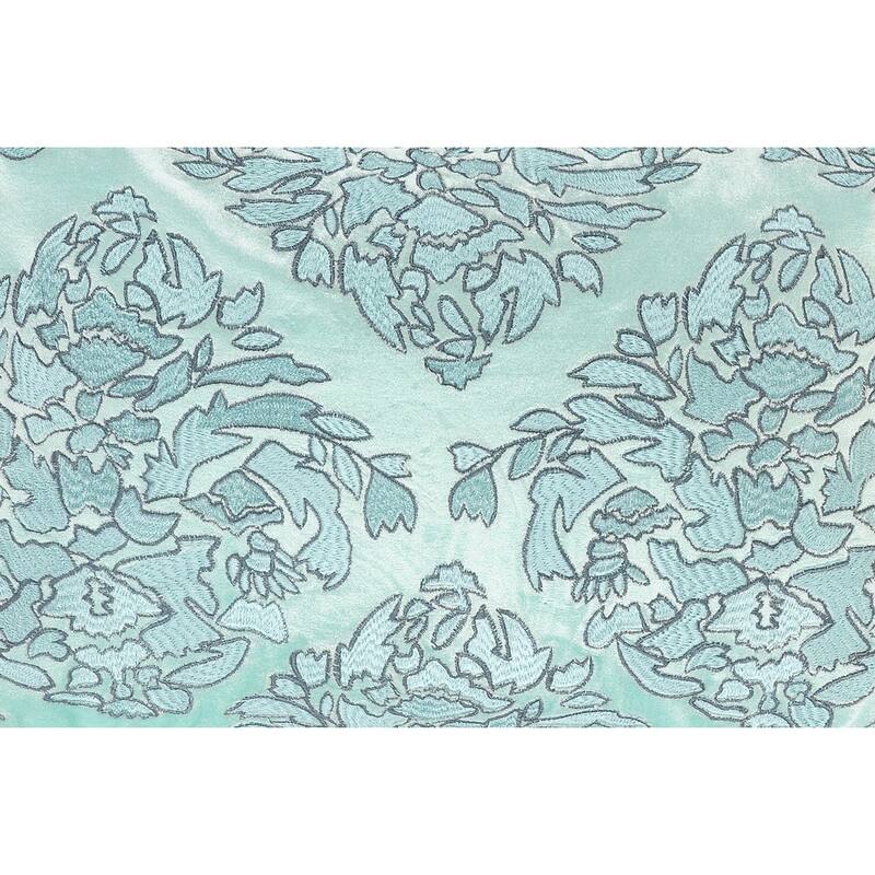 Sevita Mint and Gray Decorative Throw Pillow
