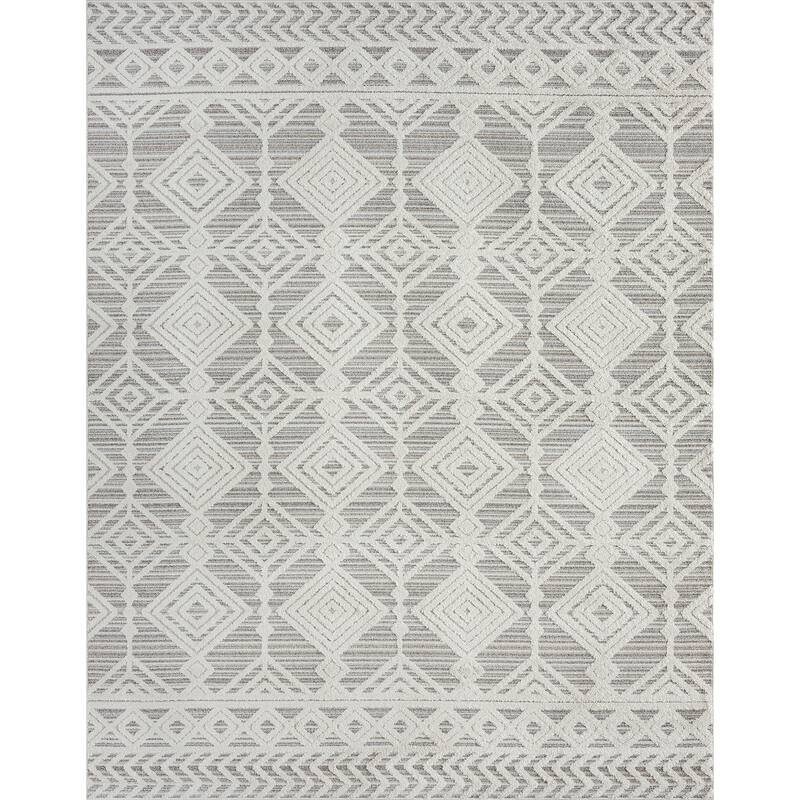 Monique Moroccan Diamond Indoor Area Rug