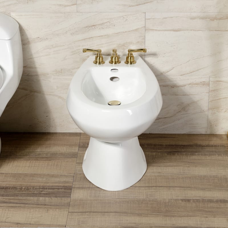 Kingston Brass Royale Three-Handle Bidet Faucet