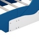 preview thumbnail 27 of 42, Race Car Red Pine Platform Bed with Wing & Spoiler - Safe for Kids