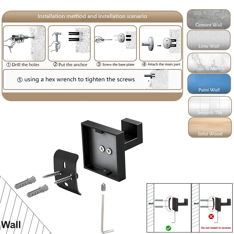 5-Piece Bathroom Hardware Set