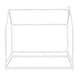 preview thumbnail 10 of 45, Twin Solid Wood Bed with House Design & Guardrails - Safe & Fun