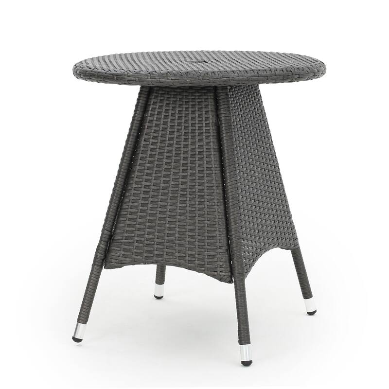 Outdoor Rattan Patio End Table