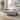 Modern Bench with Velvet Upholstered Seat with Acrylic Leg - 48", Gray