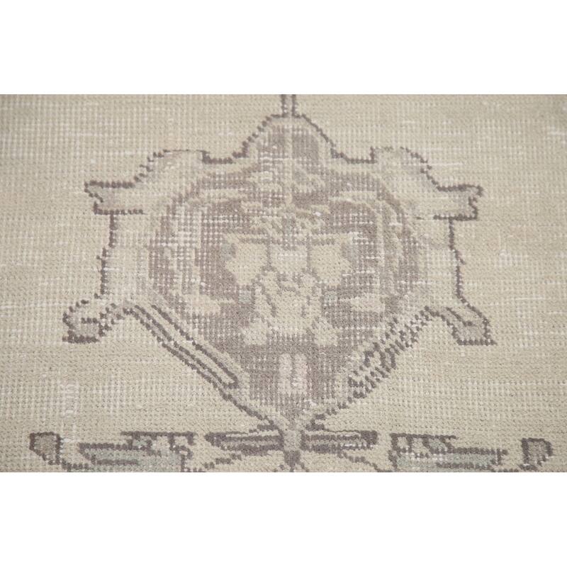 Hand Knotted Oriental 100% Wool Carpet Traditional Floral Beige & Ivories Tabriz Area Rug - 12' 6'' X 9' 6''