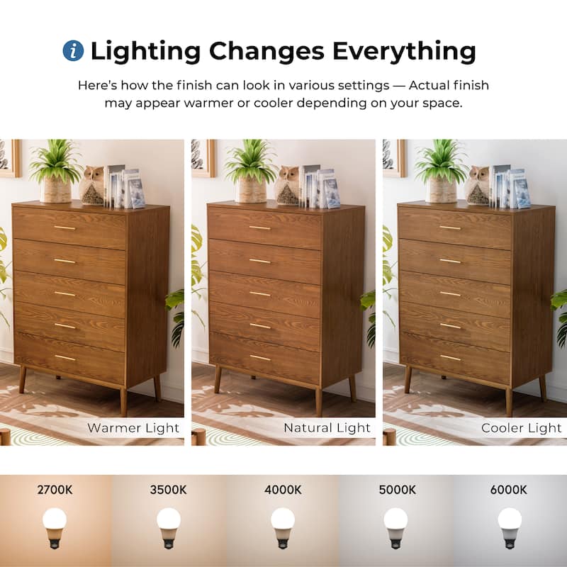 Furniture of America Beau Midcentury 3-Piece Kids Low Profile Platform Bedroom Set