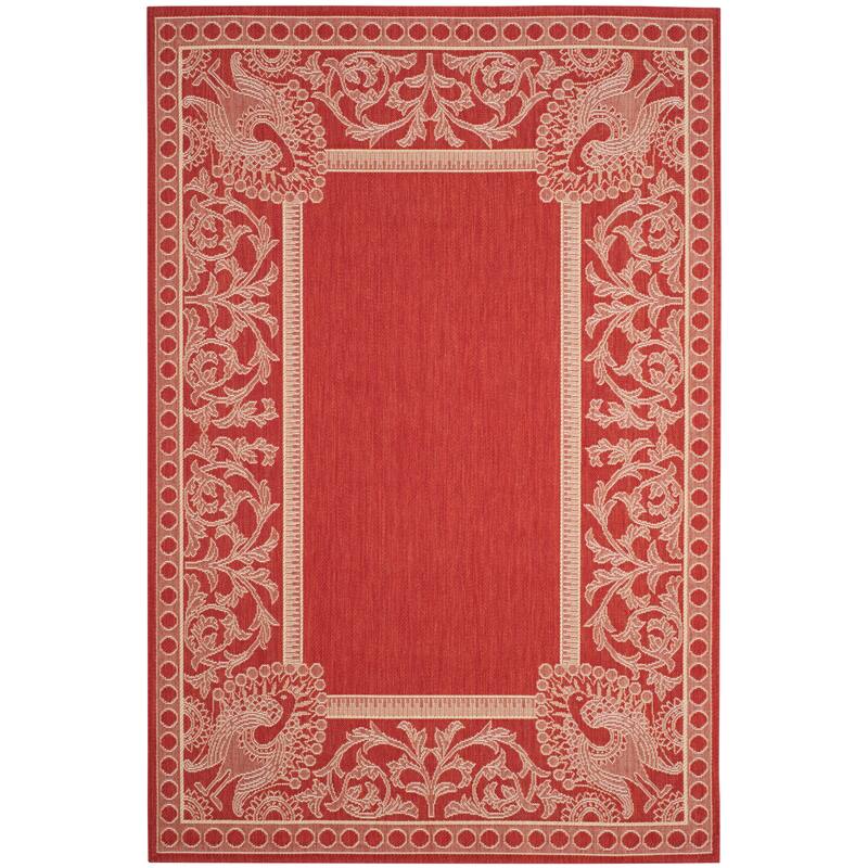 SAFAVIEH Courtyard Kitija Indoor/ Outdoor Waterproof Patio Backyard Rug