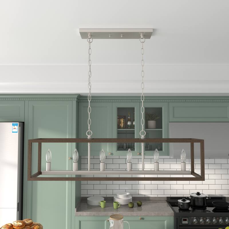 Allegray Kitchen Island Pendant Lights Linear Chandelier -UL Certified