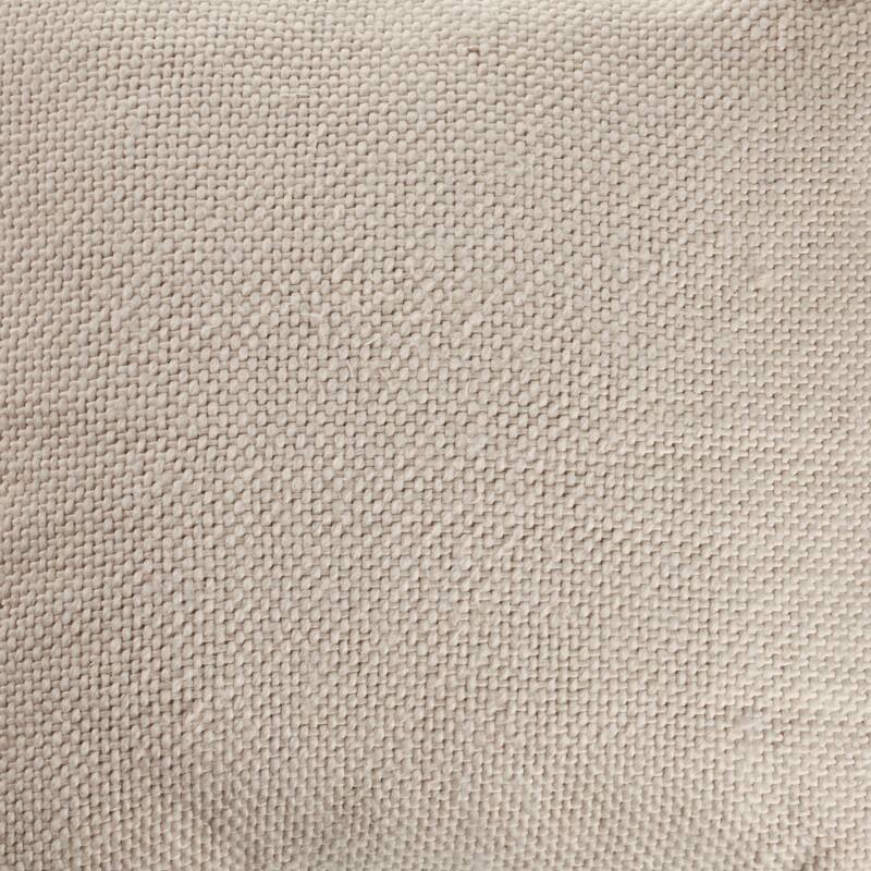 Sevita Natural Light Cream Solid Throw Pillow