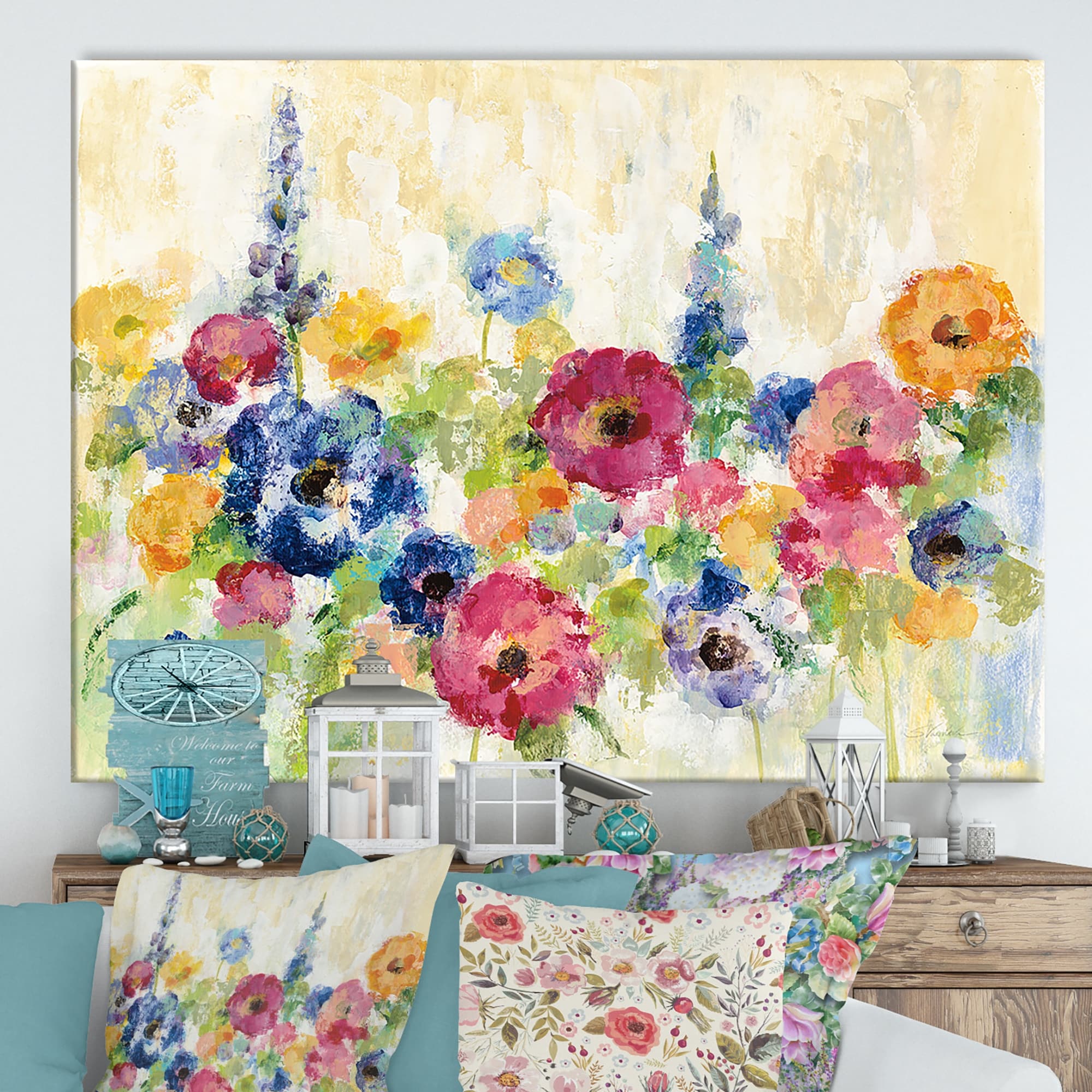 Details about   3D Sunny Flower Field 2 Framed Poster Home Decor Print Painting Art AJ WALLPAPER 