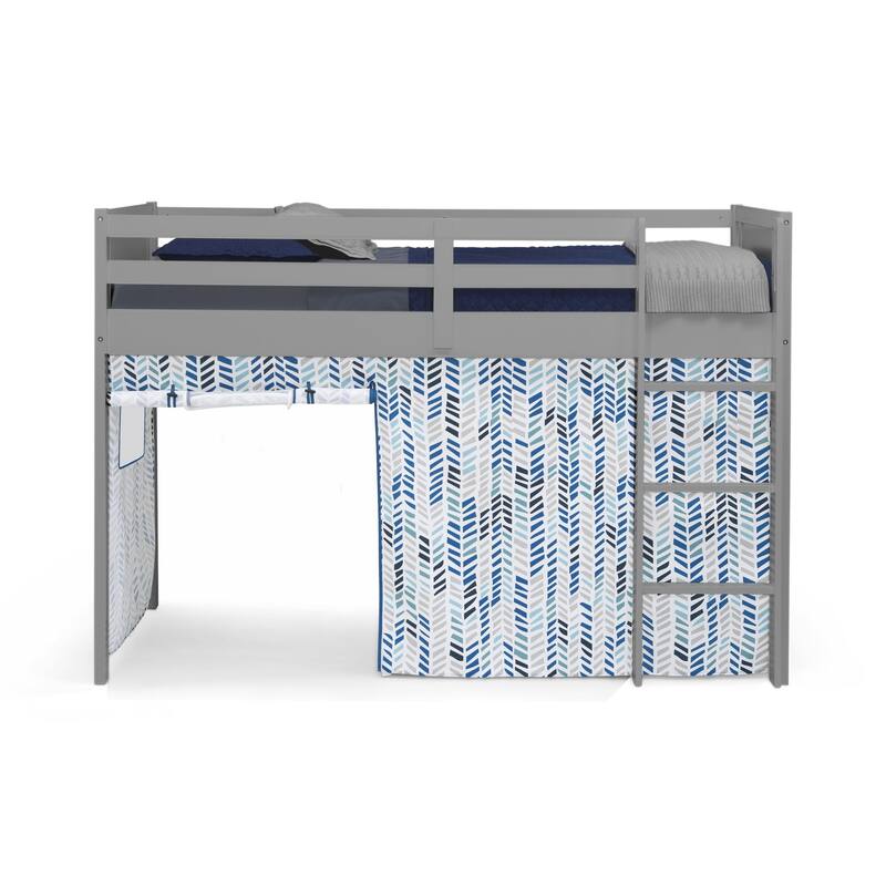 Loft Bed Tent - Curtain Set For Twin Loft Bed (Bed Sold Separately)