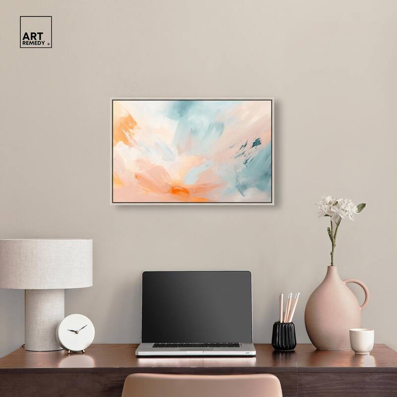 Sunrise Palette I Canvas by Art Remedy