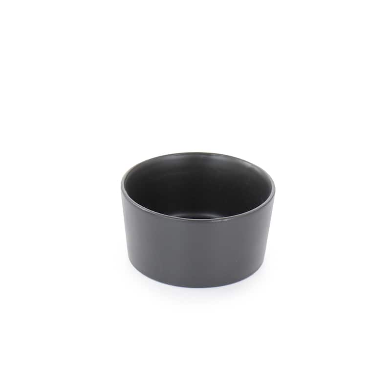 Elama Luxmatte Black 20 Piece Dinnerware Set