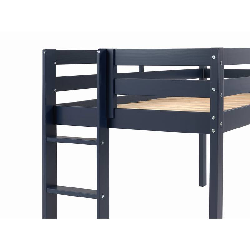 Taylor & Olive Trillium Low Loft Twin Bed with End Ladder