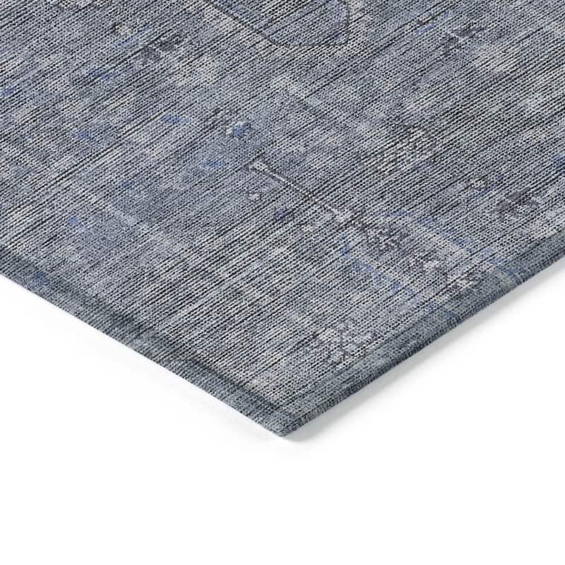 HomeRoots Southwestern Transitional Rectangle Outdoor Rug
