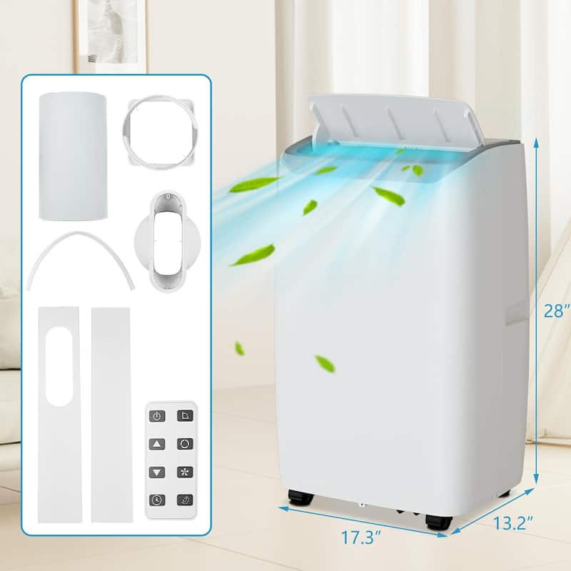 14000 Btus Portable Air Conditioner for Rooms Up to 750 Sq. Ft. - N/A