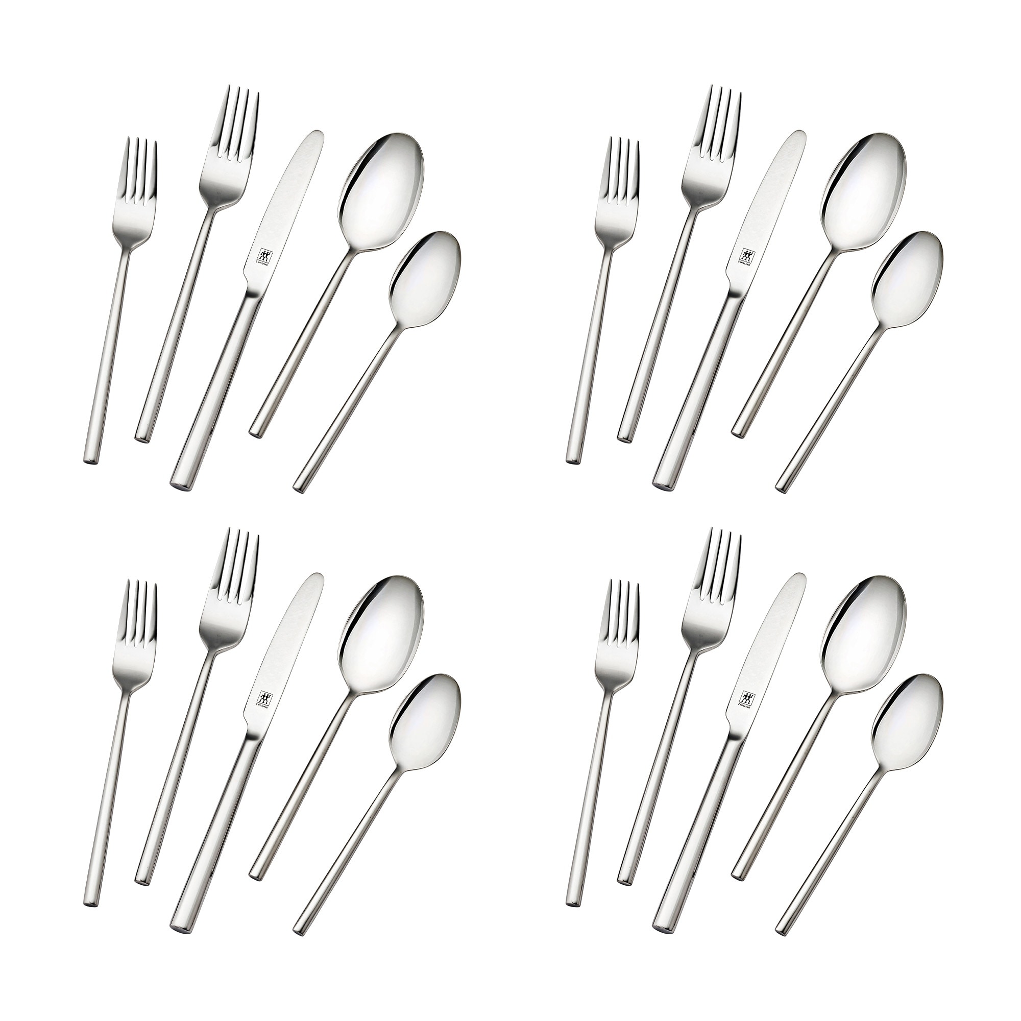 ZWILLING Aberdeen 45-pc 18/10 Stainless Steel Flatware Set