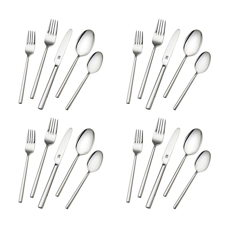 ZWILLING Aberdeen 45-pc 18/10 Stainless Steel Flatware Set