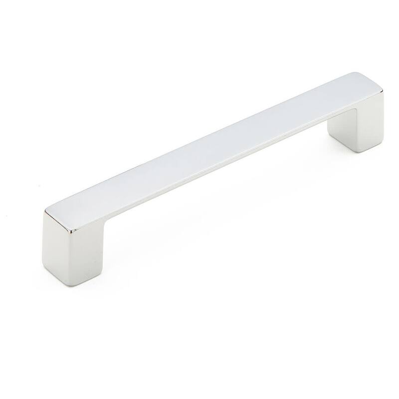Schaub and Company Classico 5-1/16" Center to Center Modern Handle - Polished Chrome