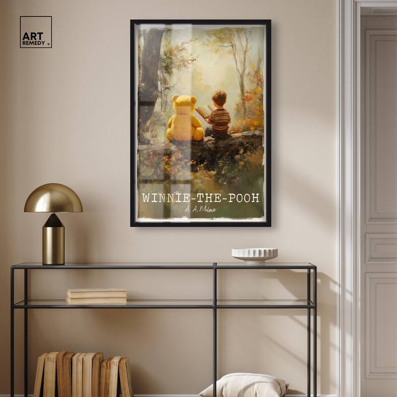 Classic Winnie the Pooh Shadowbox by Art Remedy
